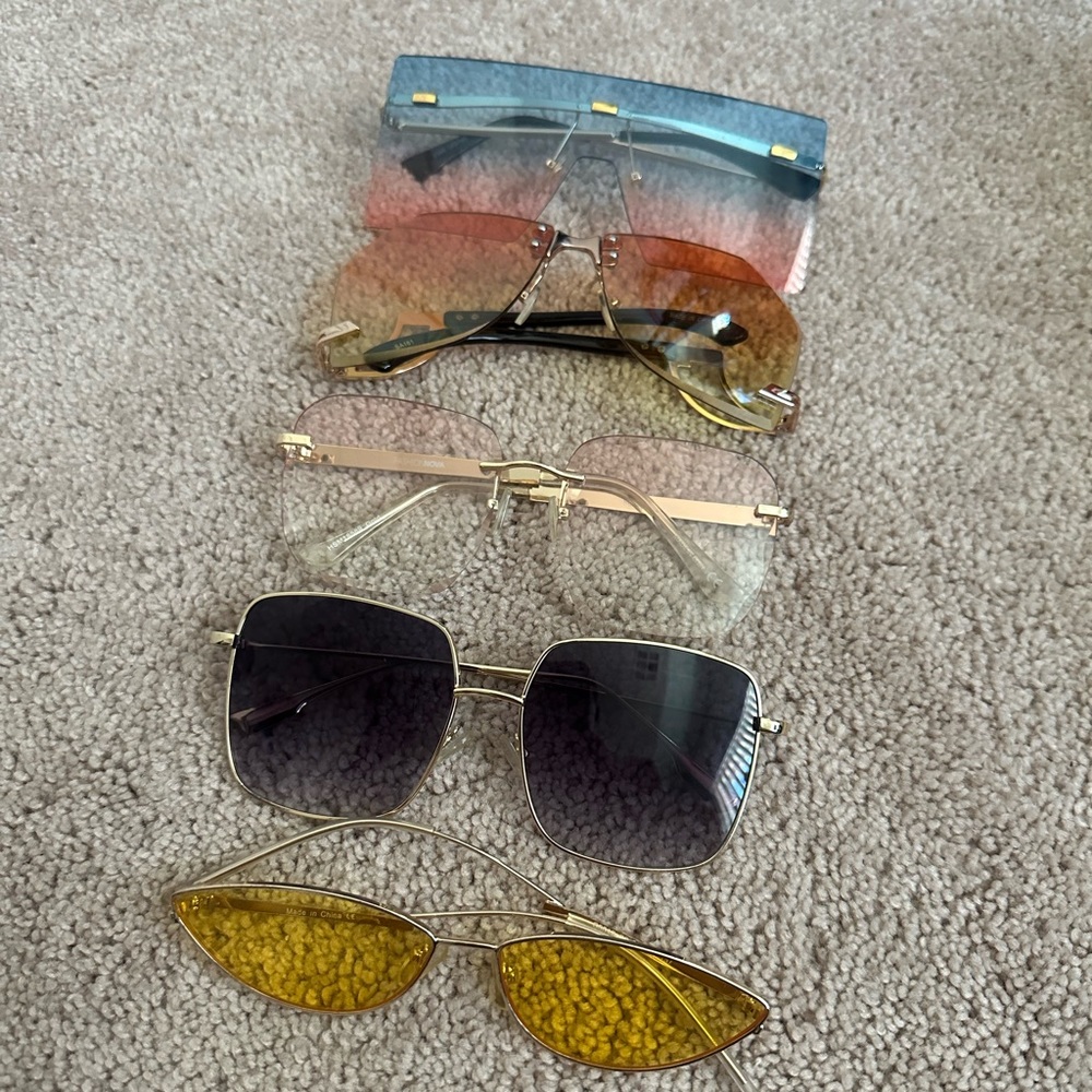 Set sunglasses